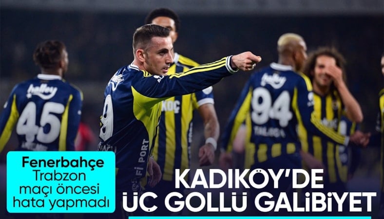 Fenerbahçe, Gençlerbirliği'ne 3 attı
