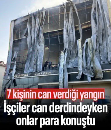 Kocaeli'de 7 kişinin can verdiği yangında sanıklar para derdine düştü