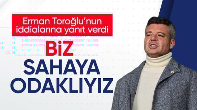 Sadettin Saran: Bizim işimiz sahada