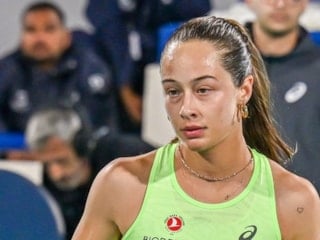 Zeynep Sönmez, Katar Açık Tenis Turnuvası'na veda etti