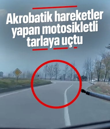 Hatay’da tehlikeli akrobasi kazayla sonuçlandı