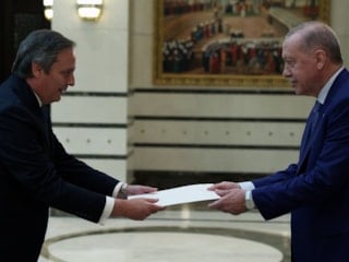 Cumhurbaşkanı Erdoğan, 3 ülkenin büyükelçisinin güven mektubunu kabul etti