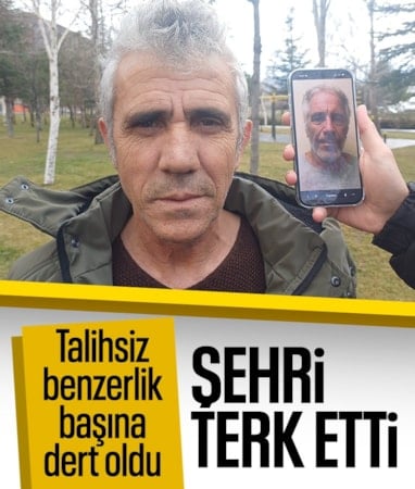 Jeffrey Epstein'e benzetilen adam Kayseri'yi terk etti