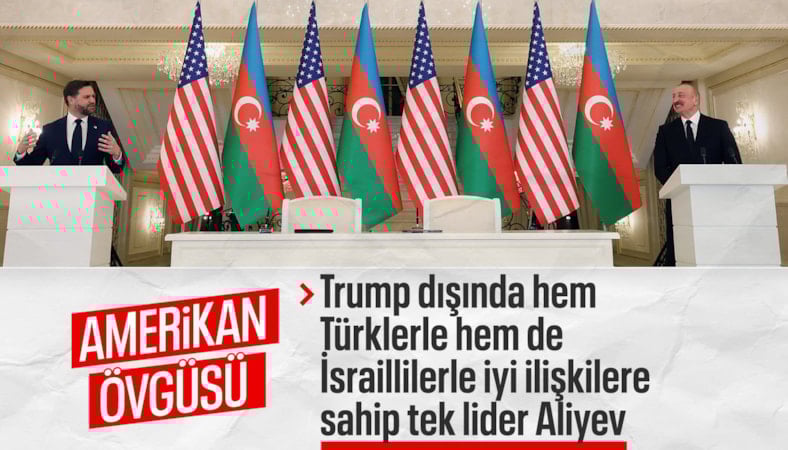 JD Vance: Hem Türklerle hem de İsraillilerle iyi anlaşabilen tek lider Aliyev