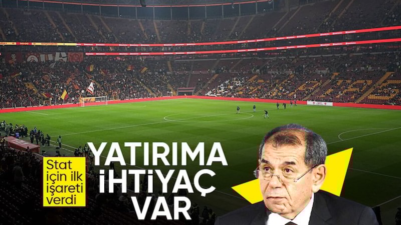 Dursun Özbek: Stadın bir elden geçmesi lazım