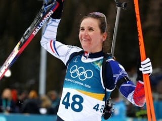 Julia Simon, olimpiyatlarda altın madalya aldı