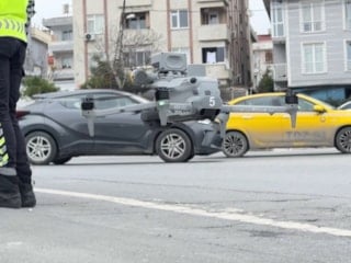 İstanbul'da drone destekli trafik denetimi yapıldı