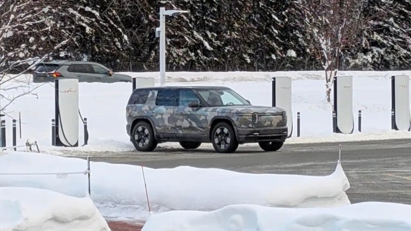 Rivian'ın Avrupa pazarı için geliştirdiği otomobil görüntülendi