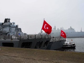 Anadolu Türk Deniz Görev Kuvveti Kiel Limanı’nda