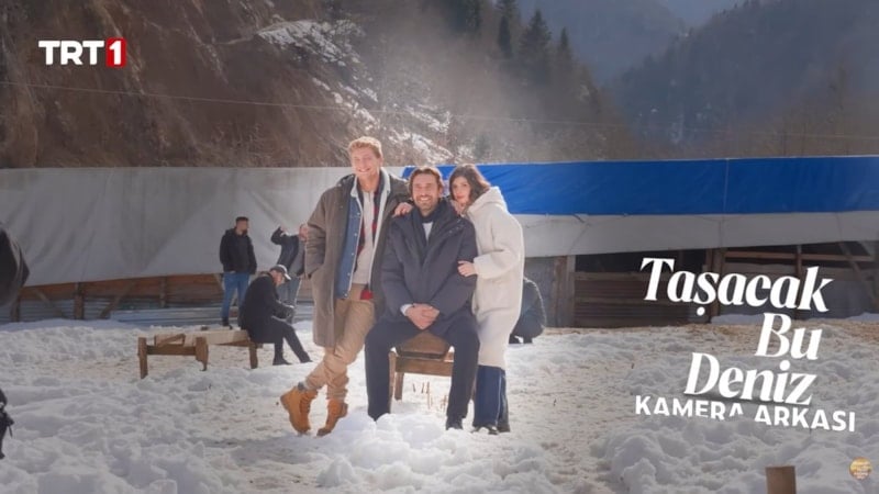 Taşacak Bu Deniz'den kamera arkası geldi: İşte o anlar...