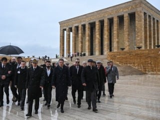 Gençlerbirliği yönetiminden Anıtkabir'e ziyaret