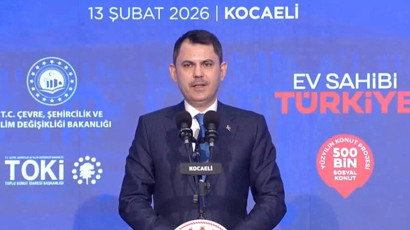 Murat Kurum Kocaeli'de: Yüzyılın Konut Proje'sinde kura çekimi sürüyor