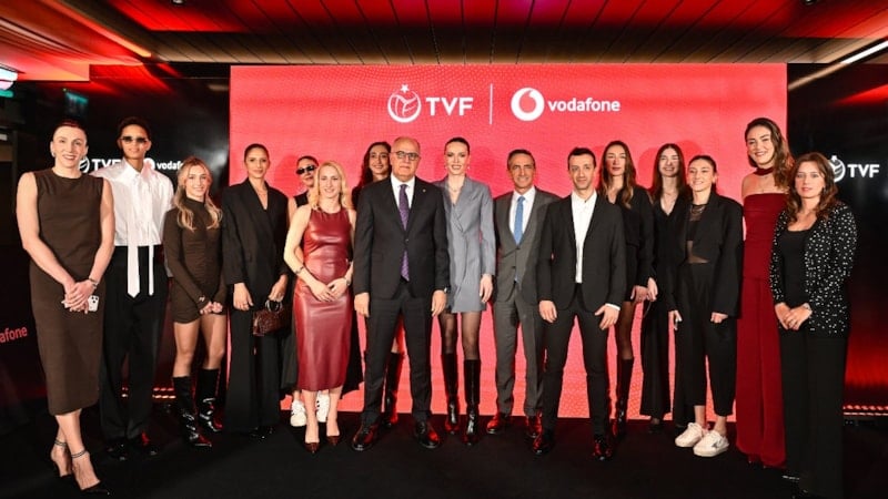 Vodafone, kadın voleybol sponsorluğunda başarılı iki yılı kutladı
