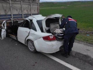 Amasya'da cenazeye giderken kaza yaptılar: 2 ölü