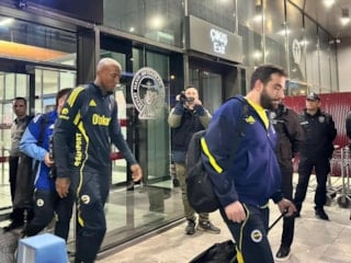 Fenerbahçe kafilesi, Trabzon'da