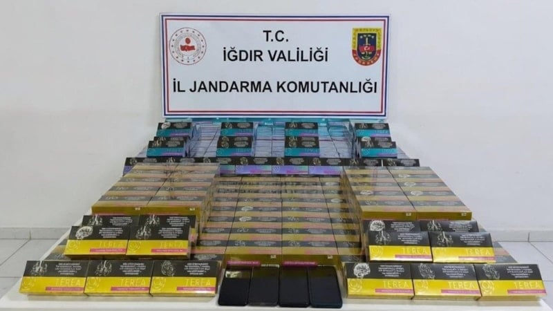 Iğdır’da 4 milyon liralık kaçak ürün operasyonu