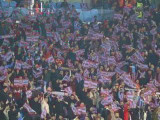 Trabzonspor tribünlerinden maç sonu istifa sesleri