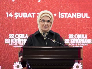 Emine Erdoğan: Kütüphane okulların kalbidir, ruhudur, can damarıdır