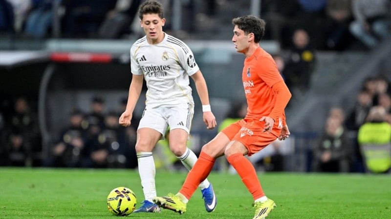 Arda Güler'li Real Madrid, sahasında Real Sociedad'ı yendi