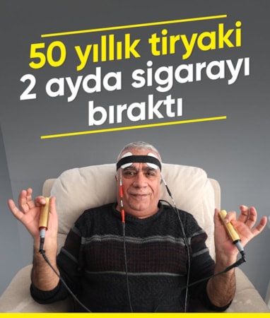 Elazığ'da yarım asır içtiği sigarayı bıraktı