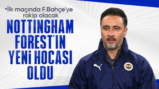 Nottingham Forest'ın yeni teknik direktörü Vitor Pereira oldu