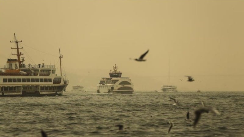Meteoroloji'den Marmara Bölgesi'ne toz taşınımı uyarısı