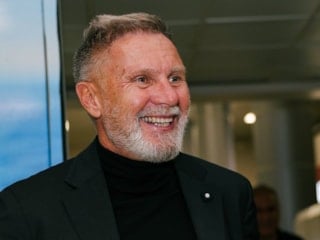 Samsunspor’un yeni Teknik Direktörü Fink, Samsun’a geldi