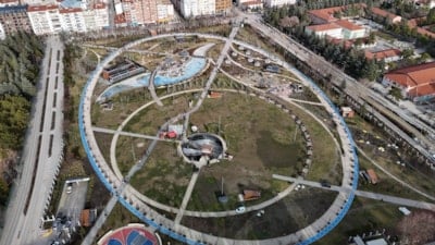 Recep Tayyip Erdoğan Millet Bahçesi'nde çalışmalarda sona doğru