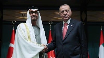 Cumhurbaşkanı Erdoğan, Zayed Al Nahyan ile telefonda görüştü