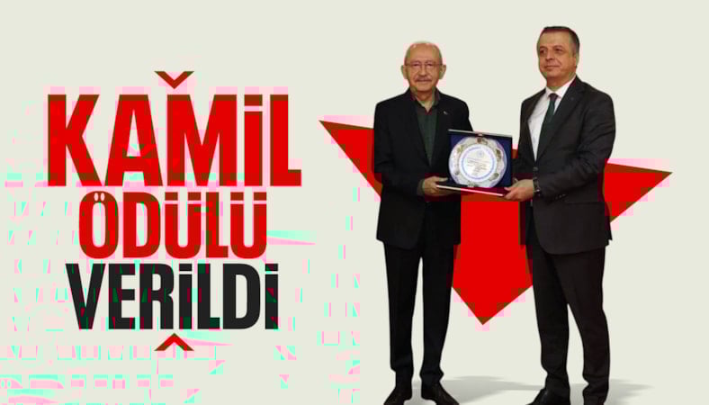 Kemal Kılıçdaroğlu'na İnsan-ı Kamil onur ödülü