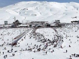 Erciyes Kayak Merkezi 2 ayda 3 milyon ziyaretçiye ulaştı