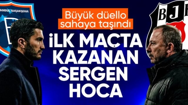 Nuri Şahin'i yendi! İlk düelloda kazanan Sergen Yalçın