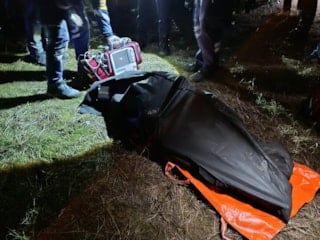 Gümüşhane'de yangında çöken binada yaşlı adamın cansız bedeni bulundu