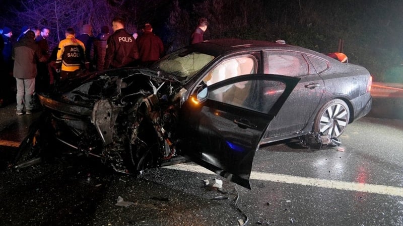 İstanbul Beykoz'da trafik kazası: 1 ölü 5 yaralı