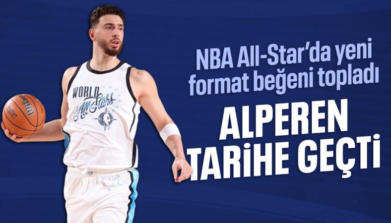 Alperen Şengün üst üste ikinci kez NBA All-Star'da sahne aldı