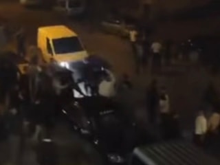 Gaziantep'te aracıyla kavga edenleri ezen yabancı uyruklu şahıs yakalandı