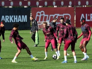 Galatasaray, Juventus maçı hazırlıklarını tamamladı