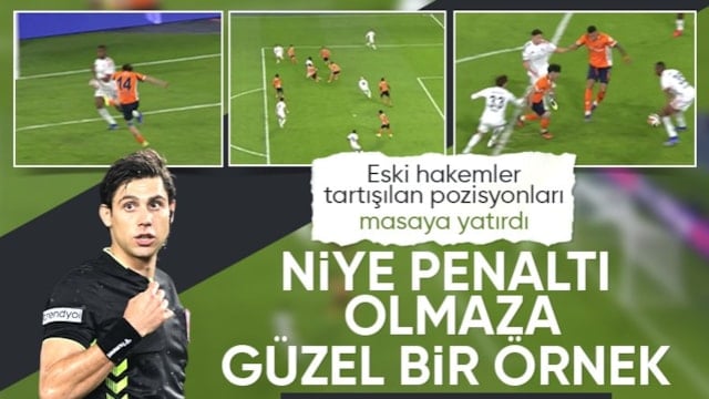 Eski hakemler, Başakşehir-Beşiktaş maçının tartışmalı kararlarını değerlendirdi