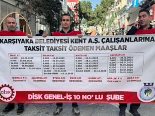 Karşıyaka Belediyesi'nde işçiler eylemde: Kişi başı 400 bin TL alacakları var