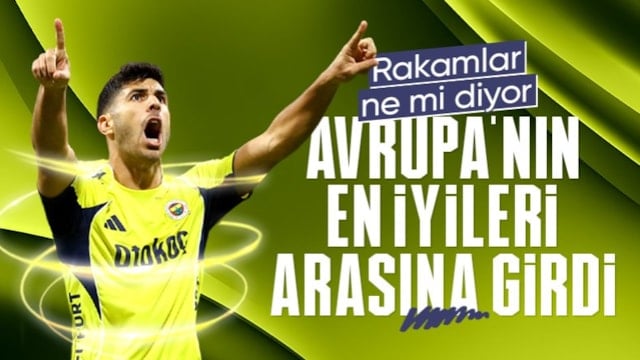 Marco Asensio'dan harika performans: Avrupa’nın en iyileri arasına girdi