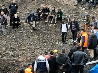 Zonguldak'ta bulunan özel bir maden ocağında göçük meydana geldi