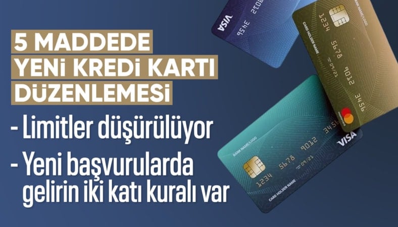 Kredi kartı uygulamasında limitler ne kadar azalacak! Madde madde açıkladık