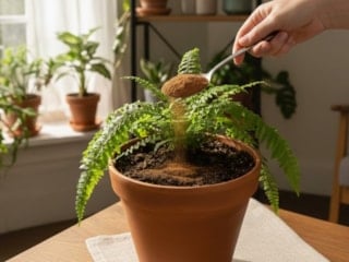 Toprağa bir kaşık dökün ve izleyin: Sinekler saksılara yaklaşamıyor