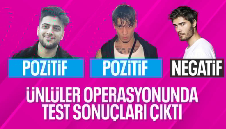 Reynmen mahlaslı Yusuf Aktaş'ın uyuşturucu testi pozitif çıktı