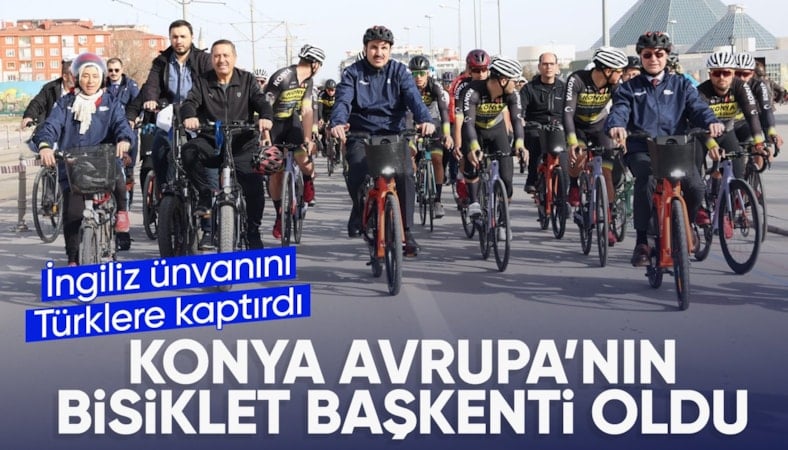Konya'da 2026 Avrupa Bisiklet Yılı Başkenti ve Velespit Müzesi açılışı yapıldı