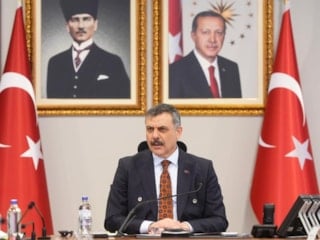 İçişleri Bakanı Mustafa Çiftçi birim amirleriyle toplandı