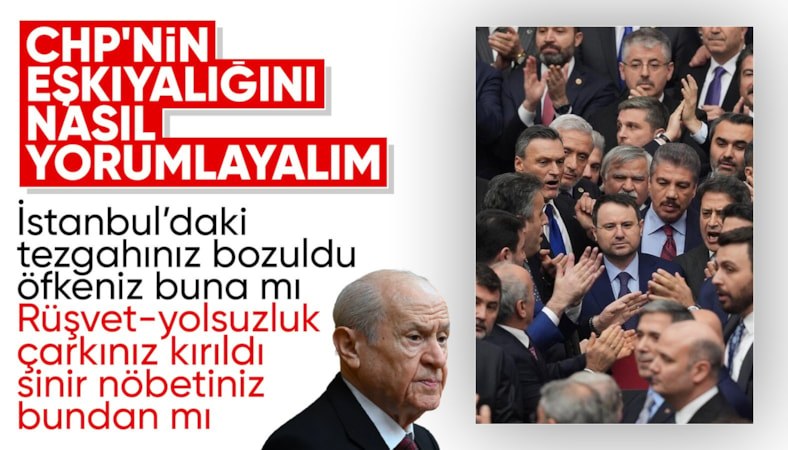 Devlet Bahçeli'den CHP'ye: Gazi Meclis, aciz Meclis değildir