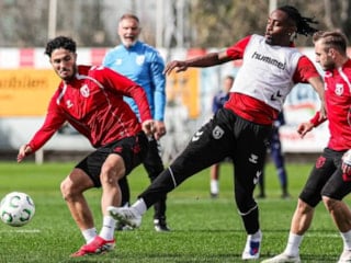 Samsunspor, KF Shkndija maçı hazırlıklarını tamamladı