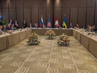 Rusya- Ukrayna- ABD üçlü görüşmeleri Cenevre'de başladı