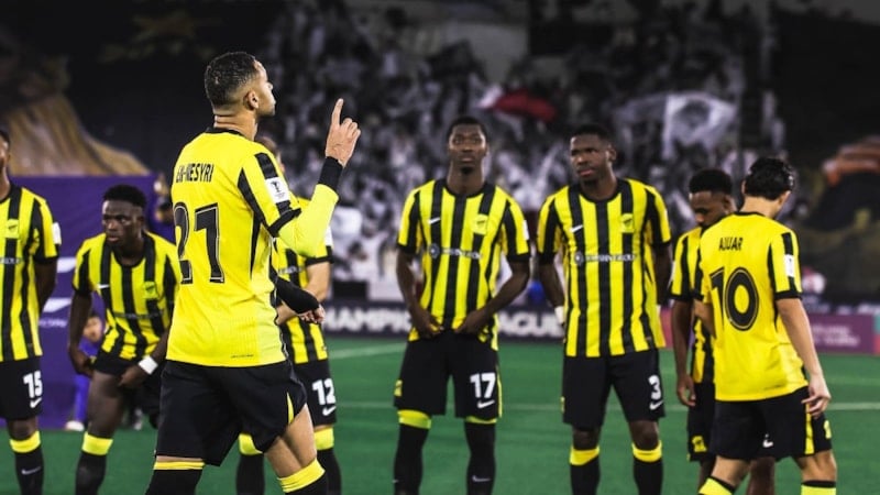 Youssef En-Nesyri yine sahne aldı! Al Ittihad, Al Sadd'a 4 attı